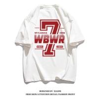 ราคา FARUILINE STORE เสื้อยืด oversize สไตล์เกาหลี สไตล์ INS อินเทรนด์ พิมพ์จดหมาย ฮิปฮอป ลำลอง (20032799598)