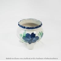 ราคา ส่งไว กระถางธูป ชุดบูชาพระ กระถางธูปลายดอก เซรามิก กระถางธูปเทียน กระถางธูปเซรามิก เคลือบลายน้ำไหล กระถางธูปไหว้พระ ขนาด 4 นิ้ว (17356341297)