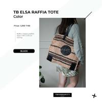 ราคา kwanmaniescloset TB Elsa Raffia Tote (19857122222)