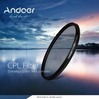 ราคา Andoer 58mm Digital SLIM วงกลม CPL Polarizer Polarizing Glass สำหรับ CA Non Ni Kon SO NY DSLR เลนส์กล้องถ่ายรูป (557130366)