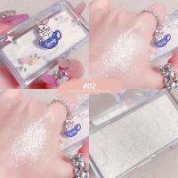 ราคา 1ชิ้นไข่มุกสีม่วงผงแป้งไฮไลท์ Babysbreath แวววาวชัดเจนไฮไลท์เปล่งประกายร่างกายใบหน้าสดใสแต่งหน้าคอนทัวร์เครื่องสำอาง (20519031953)