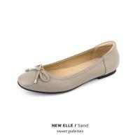 ราคา Sweet Palettes รองเท้าหนังแกะ NEW ELLE Sand (17218586539)