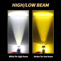 ราคา Oprah 2PCS โคมไฟคู่รถจักรยานยนต์ขับรถ P15D 360 สีขาว Hi Low Beam ไฟหน้าโปรเจคเตอร์ Sportlight มอเตอร์ไซด์ด้านหน้าสกู๊ตเตอร์ Wave 110 Honda Beat Mio Sporty 125 Plug And Play (16905008094)