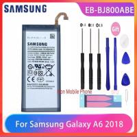 ราคา Battery Samsung Galaxy A6 J6 On6 2018รุ่น SM A600F J600แบตเตอรี่ EB BJ800ABE 3000MAh แบตเตอรี่โทรศัพท์เครื่องมือ (17334947636)