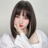 ราคา LISA สีดำ สีเทา วิกผม ผมปลอม แฮร์พีช วิกผมสั้น ไฮไลท์สี ทรงผม Lisa หน้าม้าซีทรู สไตล์เกาหลี วิกผมคอสเพลย์ ไม่คัน ไม่โป๊ะ แถมเน็ท ฟรี พร้อมส่ง (19100918962)