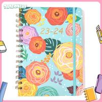 ราคา I Stationery ปฏิทิน2024 Planner Weekly Planner สมุดบันทึกขดลวด A5ไดอารี่ภาษาอังกฤษ (20905107518)