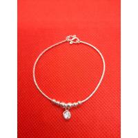 ราคา สร้อยมือเงินแท้ ประคำร้อย ห้อยพลอย (7117896226)