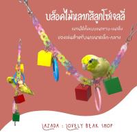 ราคา ของเล่นนก ทุ่นสายรุ้งลอยฟ้า ของเล่นสำหรับนกเล็ก แขวนตกแต่งกรงได้หลายแบบ ของเล่นนก ฟอพัส เลิฟเบิร์ด หงส์หยก (17340936599)