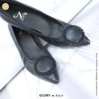 ราคา ทรงปกติ เปลี่ยนไซส์ได้ ไม่รับคืน Zenachoo รุ่น Glory สูง 2 นิ้ว รองเท้าหนังแกะแท้ หน้ากว้างไม่บีบเท้า หนังนิ่มมาก (20046229740)