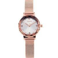 ราคา Julius นาฬิกาข้อมือผู้หญิง แบรนด์เกาหลี สีโรสโกลด์ สายสแตนเลส รุ่น JA 917 (380628742)