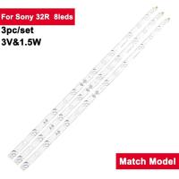 ราคา 612mm Led Backlights Strips For Sony 32icnh INNOTEK 32INCH NDSOEM A TYPE 3Pcs Set Backlight Led Tv Parts KDL 32R43 KDL 32R430B (19711639242)