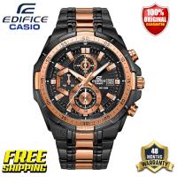 ราคา Edifice G shock EFR 556 ของแท้ผู้ชายแฟชั่นธุรกิจกีฬานาฬิกาควอตซ์ปฏิทินนาฬิกากันกระแทกกันน้ำเหล็กวงรับประกัน 4 ปี EFR 539BKG 1A (19719361933)