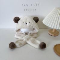 ราคา TANFU การออกแบบแฟชั่น หมวกตุ๊กตาหมี สีทึบทึบ สไตล์เกาหลีแบบ หมวกขนแกะเด็ก สะดวกสบายสบายๆ การ์ตูนลายการ์ตูน หมวกกำมะหยี่พร้อมผ้าพันคอ ตัวป้องกันหู (20927564871)