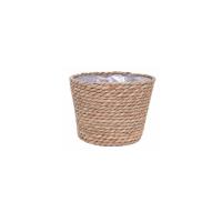 ราคา ตะกร้าชาวไร่คลุมกระถางต้นไม้กลางแจ้งสำหรับปลูกต้นไม้ภาชนะปลูกต้นไม้ดอกไม้ฟางสานกระถางต้นไม้หญ้าสำหรับปลูกต้นไม้ (21198605386)