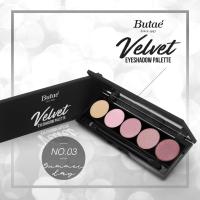 Butae Velvet Eyeshadow Palette พาเลทอายเชโดว์