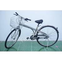 ราคา จักรยานแม่บ้านญี่ปุ่น ล้อ 27 นิ้ว มีเกียร์ สีเทา จักรยานมือสอง (19131224192)