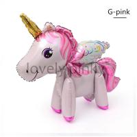 ราคา พร้อมส่ง อัลบัมรวมลูกโป่งฟอยด์ ยูนิคอร์น โพนี่ Unicorn ตกแต่ง ปาร์ตี้ วันเกิด น่ารัก (14351733152)