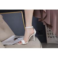 ราคา ส่งเร็วพิเศษ 3063 รองเท้าส้นสูง 3 5 นิ้ว 3 สี งานส้นเข็ม พื้นนิ่ม เปิดนิ้วเท้าแบบรัดข้อเท้า (21081681731)