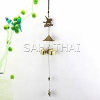 ราคา SH Thai โมบายกระดิ่ง ระฆังลม ของตกแต่งบ้าน กระดิ่งลม copper bell เรียกทรัพย์ กระดิ่งฮวงจุ้ย (14461759141)