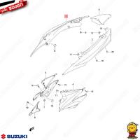 ราคา ชุดสี FRAME แท้ Suzuki Shogun 125 Axelo 2011 (10960604530)