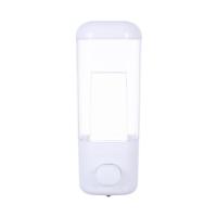ราคา Soap Dispenser Wall Mount 300ml 10oz Hand Liquid Shampoo Shower Gel Dispenser Manual Household Shampoo Conditioner Body Wash Dispenser for Bathroom Kitchen Office (19532705697)