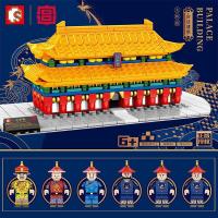 ราคา Sembo Block 608002 เลโก้พระราชวังจีน ประตูไท่เหอเหมิน พร้อมมินิฟิกเกอร์ 6ตัว จำนวน 742 ชิ้น (9917512682)