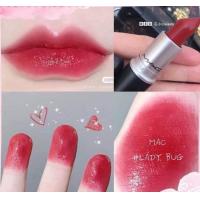 ราคา ลิปสติก MAC Lustre Lipstick ขนาด Full size สี LadyBug แดงอมส้ม (19523345133)