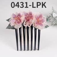 ราคา Crystal silk yarn comb inserted comb Adult Lady simple hair accessories (14725690180)