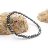 ราคา หินเฮมาไทต์ แร่เฮมาไทต์ Hematite 4 มิล แร่ในตระกูลเหล็กไหล หินมงคล หินสี หินนำโชค กำไลหินมงคล กำไลหิน กำไลข้อมือ กำไลหินเสริมดวง หินสีเงิน (12490699022)