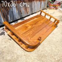 ราคา HNGM หิ้งพระไม้สัก หิ้งพระติดผนัง หิ้งพระแบบแขวน ขนาด 70 36 ซม ยาว ลึก สีเคลือบใส Buddhas shelf (10549965769)