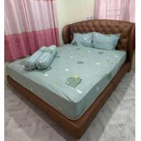 ราคา ผ้าปูที่นอน ชุดผ้าปูที่นอน ลายไดโนเสาร์ (20231264766)