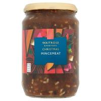 ราคา Waitrose Xmas Mincemeat เวทโทรส คริสมาสต์ มินซ์ มีท 410g (13087991873)