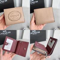 ราคา กระเป๋าสตางค์ COACH SNAP 2พับ WALLET IN SIGNATURE CANVAS COACH C3309 (21159140377)