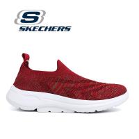 ราคา Skechers สเก็ตเชอร์ส รองเท้าผู้หญิง Women GOwalk 6 Vibrant Smile Walking Shoes 19105 BKW (18677877805)