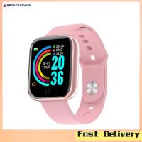 ราคา Broadfashion Y68 Smart Watch Fitness Watch With Blood Pressure Blood Oxygen Tracking Heart Rate Monitor Waterproof Smartwatch (21092596358)