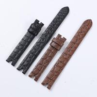 ราคา อิตาลีปรับให้เข้ากับสายนาฬิกา Omega Diefei 434 13 27 สำหรับผู้หญิง สายหนังจระเข้ 12MM (20399182806)