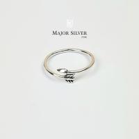 ราคา Arrow ring แหวนลูกธนู แหวนเงินแท้925 แหวนแฟชั่น สไตล์อินเทรน แหวนเงินแท้100 Major silver (4822158677)