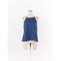 ราคา mitr เสื้อสายเดี่ยวสีน้ำเงินเว้าหลัง มีรอยจุดปากกาเล็กๆ งานป้ายห้อยป้ายแบรนด์ระบุไซส์ M Preloved (20662390260)