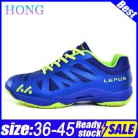 ราคา LEFUS Badminton Shoes For Men Women Professional Training Shoes Mens Running Shoes Breathable Hard Wearing Anti Slippery Shoes (16728608746)