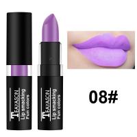 ราคา TEAYASON 12 color waterproof lipstick nude matte lipstick cosmetics (15194674369)