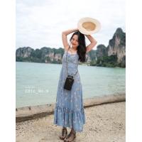 ราคา Chic No 9 Alike Blue Dress ปัดซ้ายที่รูปเพื่อดูขนาดสินค้า (5507876989)