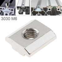 ราคา 1PC M6สำหรับ30 Series Hammer Drop In Nut Slot T Nut Sliding T Nut Fasten Connector (16518985081)