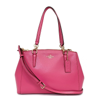 ราคา กระเป๋าถือ COACH แท้ ใบใหญ่ หนังแท้ หนังฟอกแบบกันรอยขีดข่วน ช่องเยอะ มีสายยาว COACH 36637 CHRISTIE CARRYALL IN CROSSGRAIN LEATHER (11885541587)