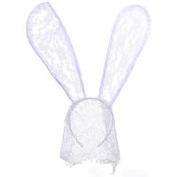 ราคา Pickmine 2023 ใหม่ลูกไม้หูกระต่าย HairbandVeil กระต่ายผม Hoop PARTY Headdress อุปกรณ์เสริมสำหรับสาวผู้หญิง (18489625643)