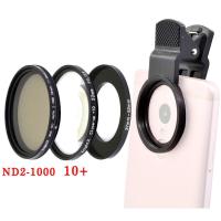 ราคา KnightX 52MM Camera macro lens Cpl ND Gradient Lens Set Universal Lens kit for mobile phone (6047340327)