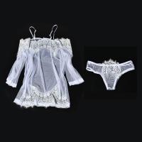 ราคา ชุดนอนเซ็กซี่ ผ้าซีทรู ลายลูกไม้ตรงขอบ พร้อมกางเกงในซีทรู G String (390846914)