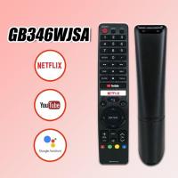 ราคา SHARP Remote Control สำหรับ Android Smart Netflix YouTube เข้ากันได้กับ GB326WJSA GB238WJSA (16295900511)
