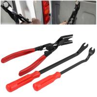 ราคา 3 ชิ้นประตู Trim Rivets คลิปคีม Fastener Remover Puller Pry Bar ชุดเครื่องมือ (21013016563)