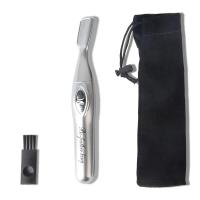 ราคา Electric Eyebrow Trimmer Facial Hair Remover for Eyebrows Womens Shaver Razor Portable Cosmetics Makeup Beauty Tools (19899594897)