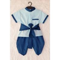 ราคา ชุดไทยเด็กคอจีนย้อนยุคผ้า oxford (18711530041)